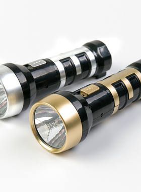 高亮led可充电式手电筒 消防专用强光户外露营便携家用照明手电筒