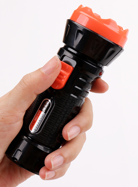 消防应急LED强光家用户外便携远射迷你小手电筒可充电酒店宾馆