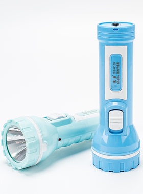 速森LED强光户外便携照明充电式手电筒酒店宾馆消防应急家用手电