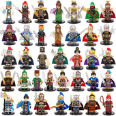 积木三国小侠演义人仔五虎上将典伟于禁魏延夏候渊玩具