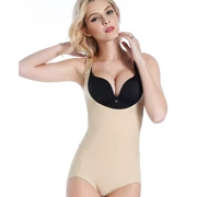 Xi Shier tăng cường sức mạnh cơ bụng siêu mỏng không phai hông áo nịt ngực body jumpsuit cơ thể giảm béo - Một mảnh