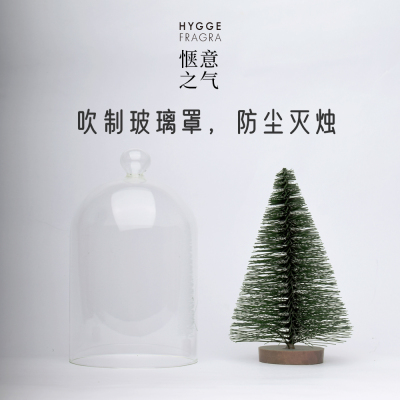 香薰蜡烛防尘罩灭烛罩防热玻璃
