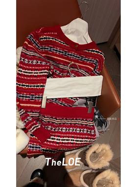 骆衣衣TheLOE/325g克重百分百绵羊毛V领针织开衫