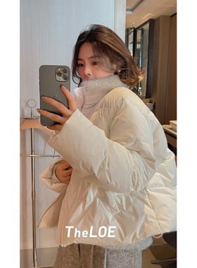 骆衣衣TheLOE/90白鹅绒简约百搭休闲鹅绒服