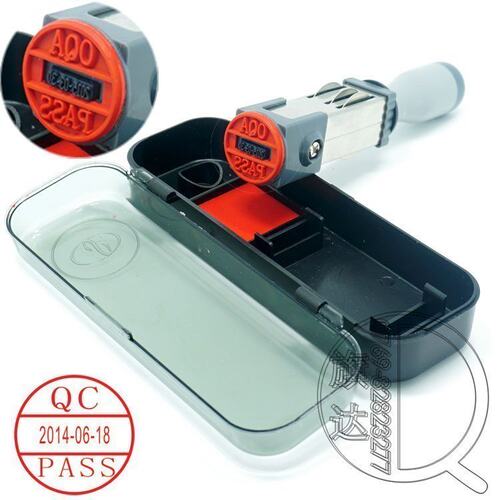 qc印章pass章品检合格可调日期