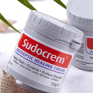 英国Sudocrem屁屁霜护臀膏屁屁乐去粉刺125g 英国品牌广东生产版