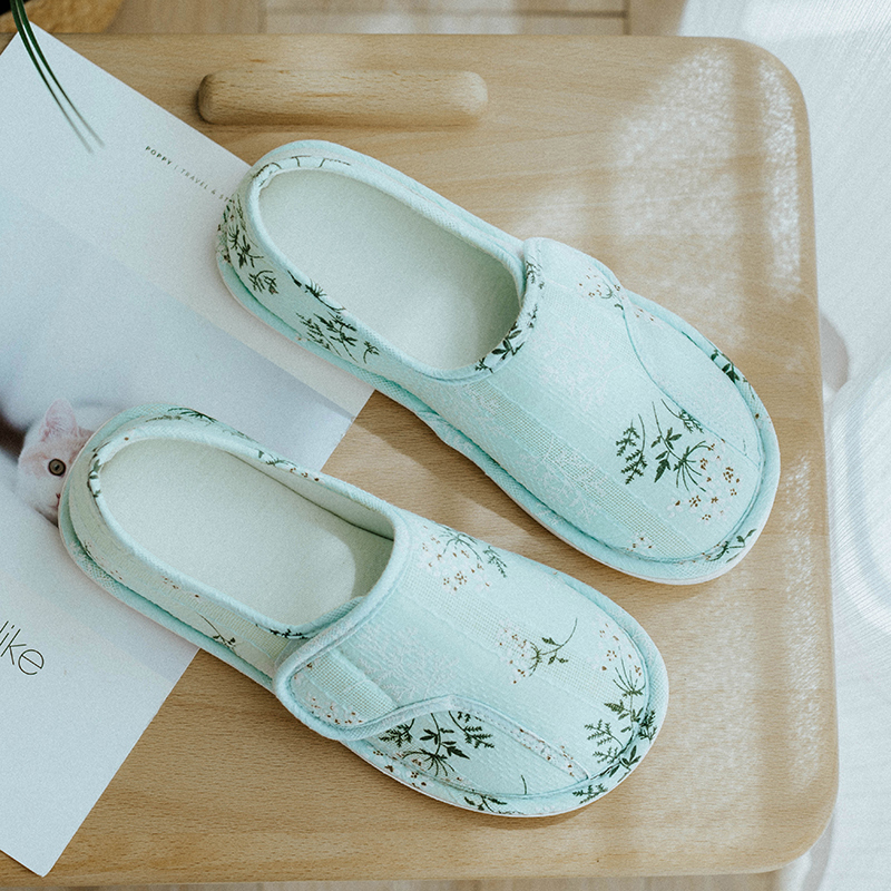 薄款包跟防滑春秋季软底居家鞋