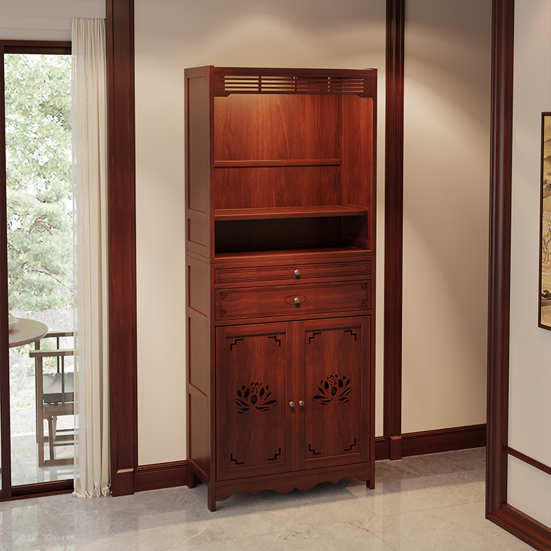 神台佛龛中式立柜财神爷香案供奉台家用客厅关公柜多功能神龛供桌