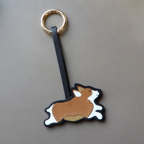 为己工艺包挂钥匙扣手工原创真皮