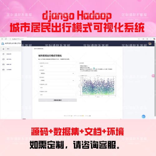 城市居民出行模式可视化大数据