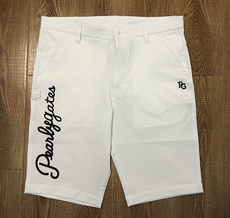 出口日韩高尔夫男士短裤 时尚修身弹力速干运动休闲球裤