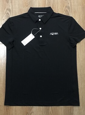 HM高尔夫男士短袖T恤珠地速干