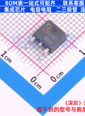 场效应管(MOSFET) CJU02N60M1 TO-252-2L CJ(江苏长电/长晶)