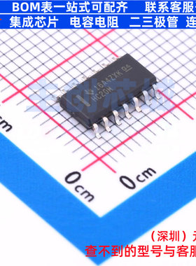 逻辑门 CD74HC20M SOIC-14 TI/德州 电子元器件配单全新原装