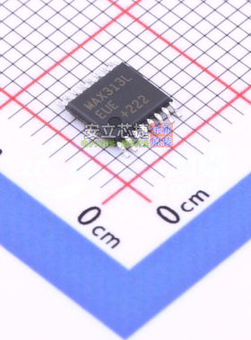 模拟开关/多路复用器 MAX313LEUE+ TSSOP-16 MAXIM(美信) 元器件