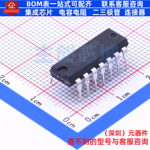 单稳态多谐振荡器 CD4047BE DIP-14 TI/德州 电子元器件全新原装