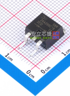 超势垒整流器(SBR) SBR20A200CTB TO-263AB(D2PAK) DIODES(美台)