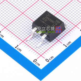 超势垒整流器(SBR) SBR20A200CTB TO-263AB(D2PAK) DIODES(美台)
