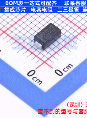 肖特基二极管 SSA210 DO-214AC onsemi(安森美) 电子元件全新原装