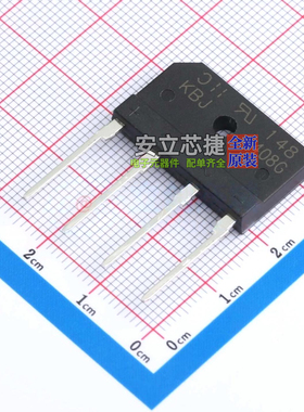 整流桥 KBJ408G KBJ DIODES(美台) 电子元器件配单全新原装
