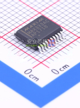 模拟开关/多路复用器 MAX333ACAP+ SSOP-20-5.2mm MAXIM(美信)