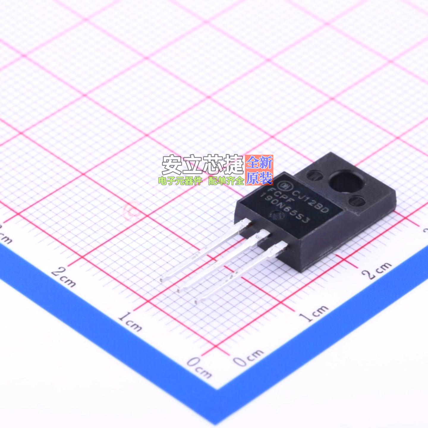 场效应管(MOSFET) FCPF190N65S3L1 TO-220F onsemi(安森美) 原装