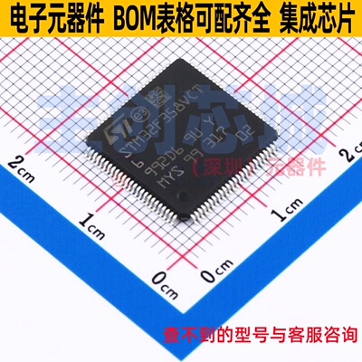 单片机(MCU/MPU/SOC) STM32F358VCT6 LQFP-100 意法半导体 元器件