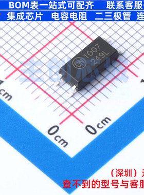 晶体管输出光耦 FODM1007 SOP-4-2.54mm onsemi(安森美) 全新原装