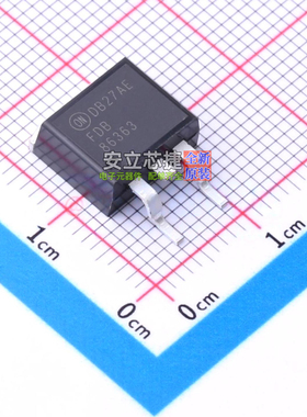 场效应管(MOSFET) FDB86363-F085 TO-263 onsemi(安森美) 元器件