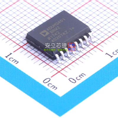 数字隔离器 ADUM3401BRWZ SOIC-16 ADI(亚德诺) 电子元件全新原装