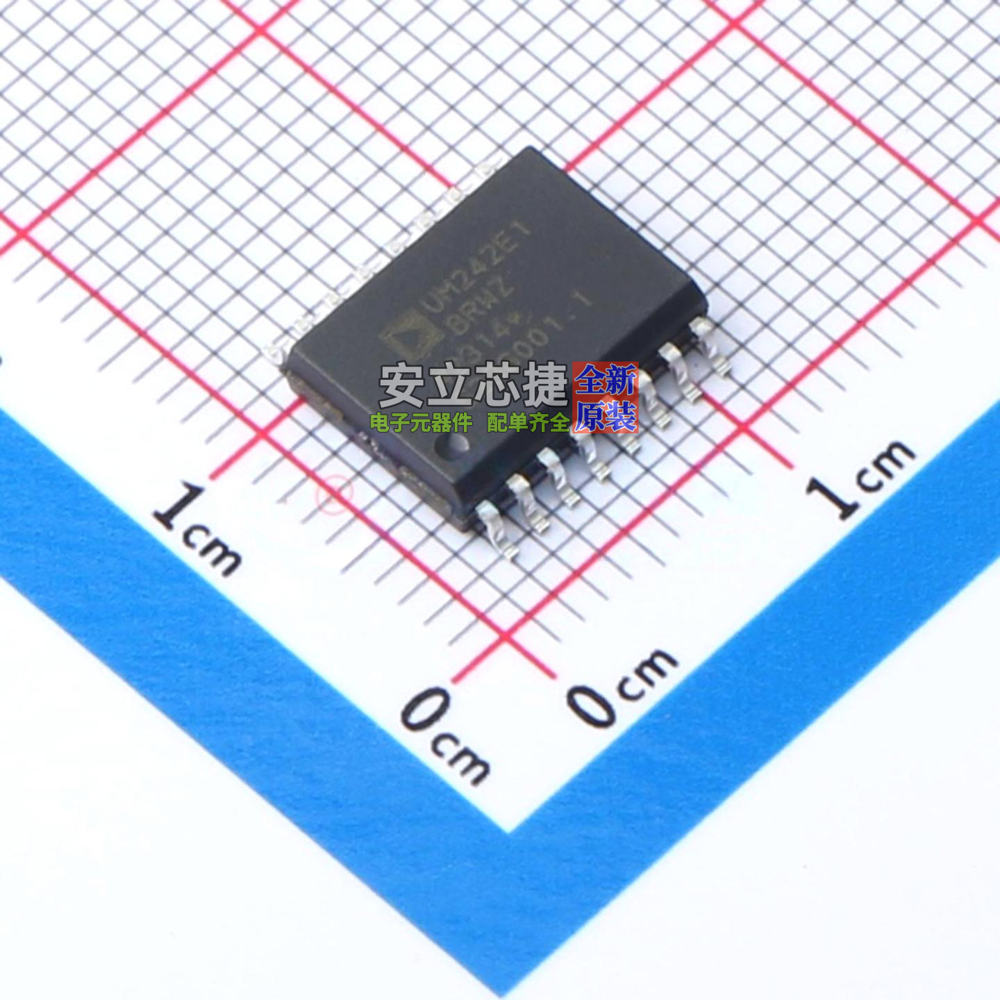 数字隔离器 ADUM242E1BRWZ SOIC-16 ADI(亚德诺) 电子元器件配单
