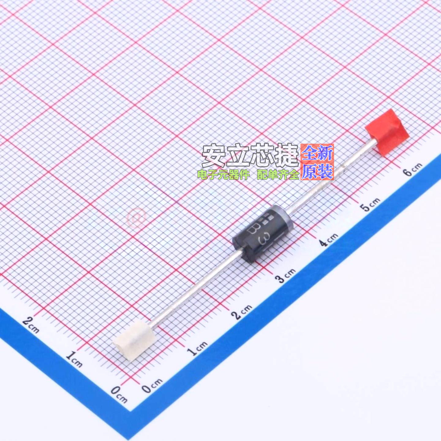 肖特基二极管 SB3100-T DO-201AD DIODES(美台) 电子元件全新原装