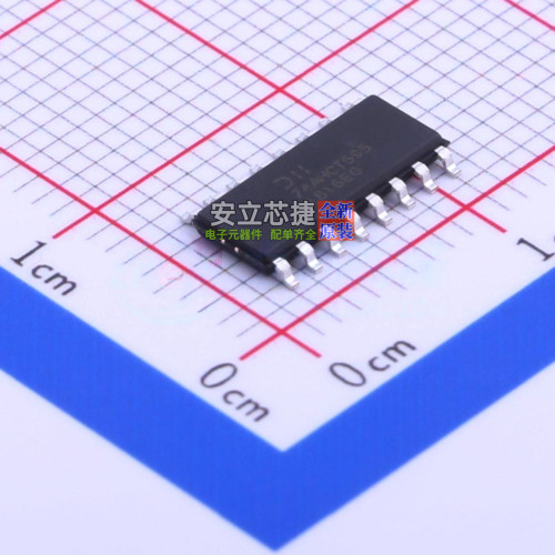 移位寄存器 74AHCT595S16-13 SOP-16 DIODES(美台) 电子元件配单