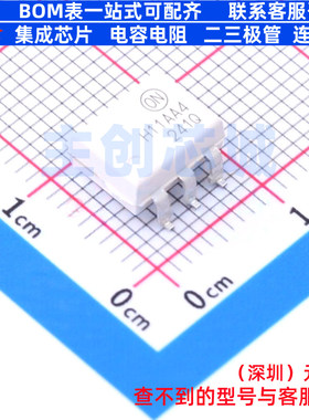 晶体管输出光耦 H11AA4SM SMD-6P onsemi(安森美) 电子元器件配单