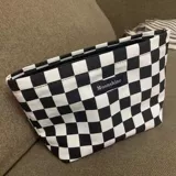 Свежая маленькая сумка клатч, косметичка, универсальная сумка-органайзер с молнией, коллекция 2021, в корейском стиле