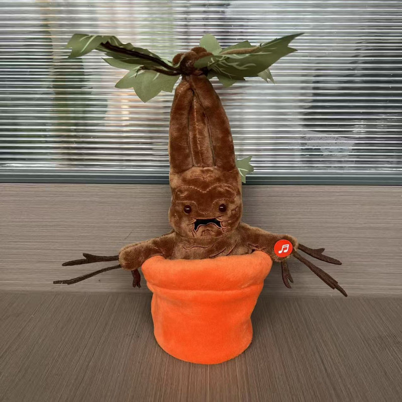 哈利波特曼德拉草毛绒玩具