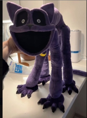 波比游戏时间3 smiling critters恐怖动物瞌睡猫玩偶毛绒玩具公仔