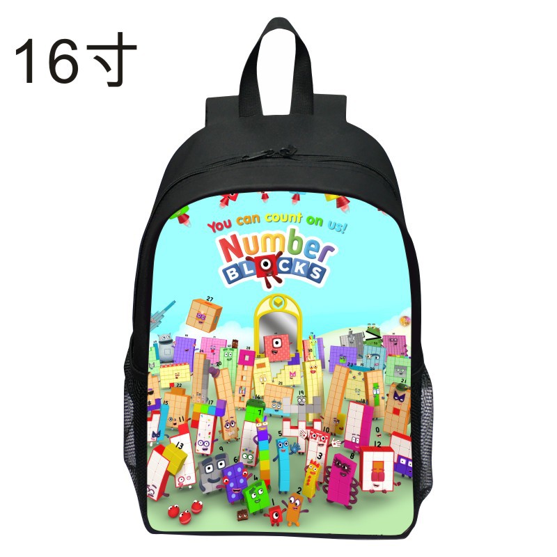 新款印花Numberblocks数字积木书