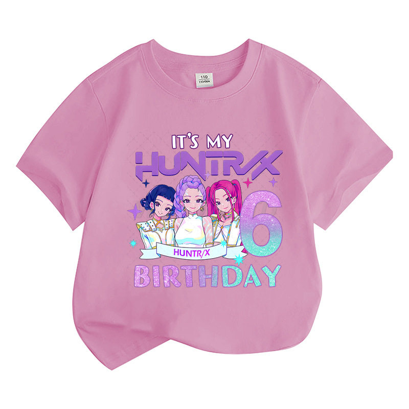 爆款KPop动漫周边生日祝福数字印花圆领短袖T恤宽松中大童,童装/婴儿装/亲子装,卫衣/绒衫,淘宝优惠券,粉丝福利购,淘宝优惠卷