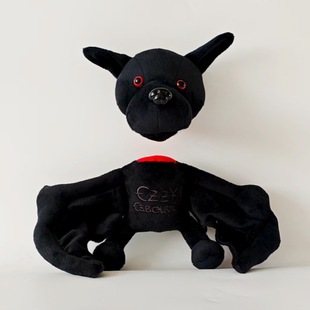 Ozzy Plush Osbourne Biting Toy可分头蝙蝠毛绒 Bat 新品
