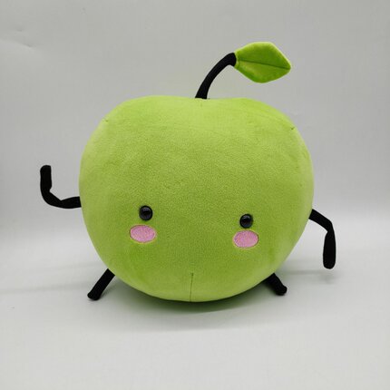 新品 junimo 星露谷物语游戏周边苹果毛绒玩偶玩具公仔
