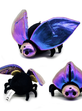 新品Gorilla Tag Doug the Bug Plush紫色瓢虫毛绒玩偶公仔