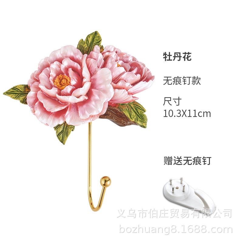 欧式花卉浮雕玫瑰衣服挂