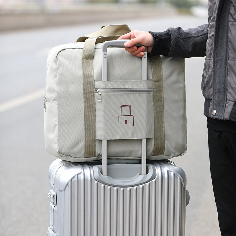 牛津布折叠收纳袋衣服收纳袋多功能旅行收纳袋可套拉杆出差旅行包