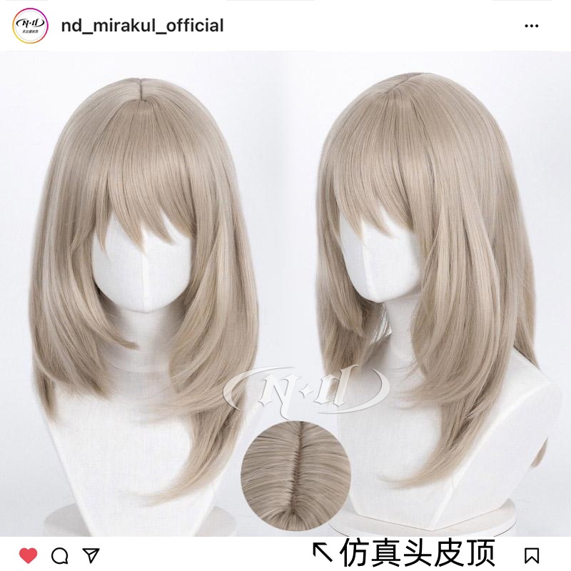 ND家 河原木桃香 哭泣少女乐队 GIRLS BAND CRY cos假发