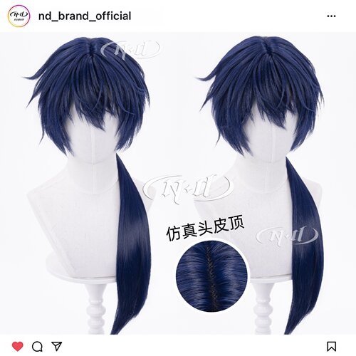 ND家】诸葛青 一人之下 异人之下 70cm 头皮顶 角色造型款cos假发