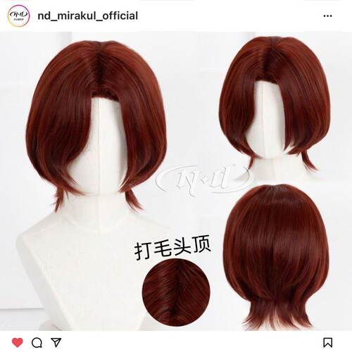 ND家】 亚诺西克 亚诺希克 女神异闻录夜幕魅影cos假发