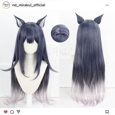 ND家】明日方舟 缄默 德克萨斯 兽耳 角色款cos假发