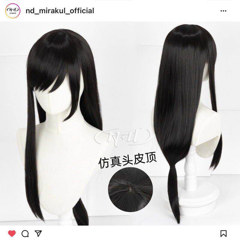 ND家】 蒂法 最终幻想7重制版 洛克哈特 角色款cos假发图片