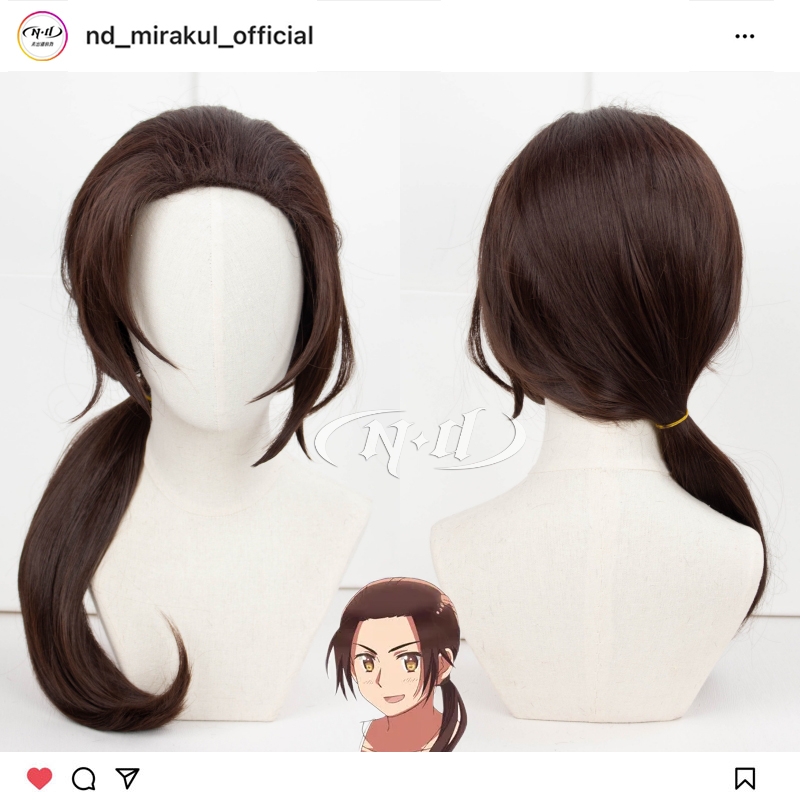 无需修剪！王耀APH中国cos假发